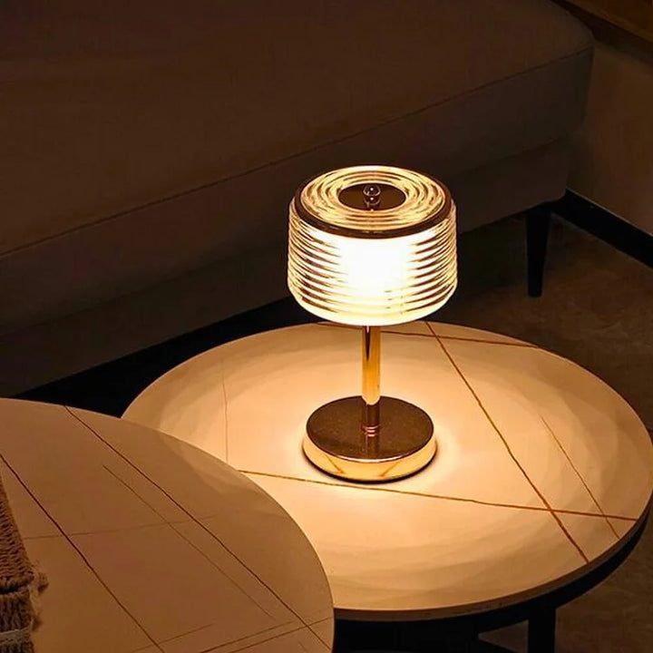 Luvikno | Trådlampoppladbar LumiNook bordlampe - Skap atmosfære og stil med denne luksuriøse bordlampen