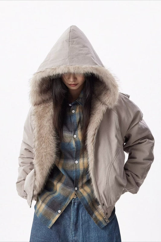 Luvik | Fit Eristehittu Puffer-takki