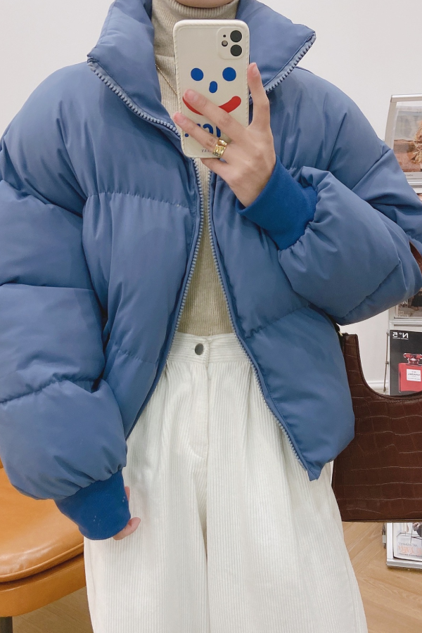 Luvik | monipuolinen kapea löysä lyhyt puuvillatakki