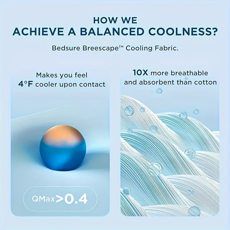 CoolBreeze – Ultra-myke kjøletepper for sommerkomfort Luvikno