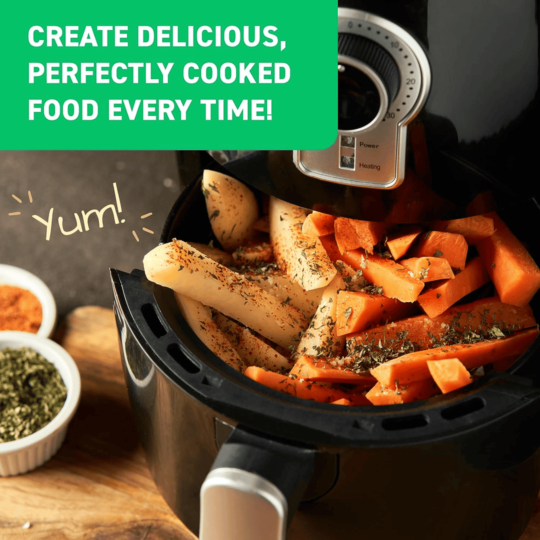 Air Fryer Jukseseddel Magneter Matlagningsguide Heft | Luvikno