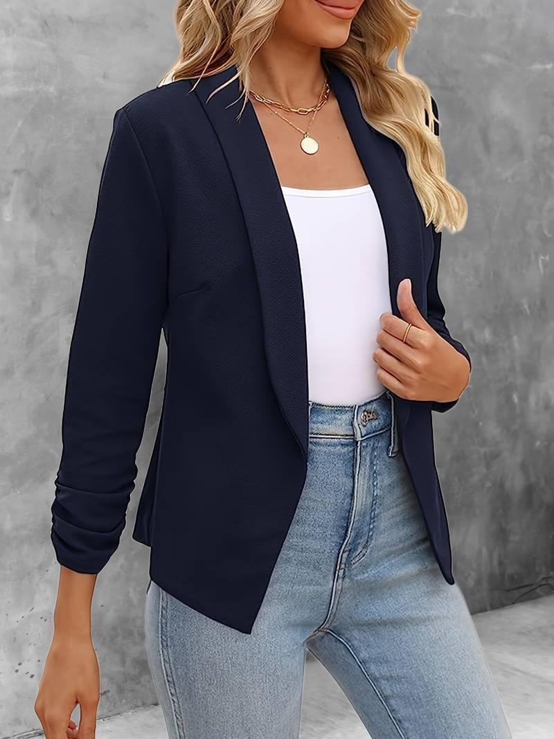 Luvik | Stilig Blazer med Åpen Front