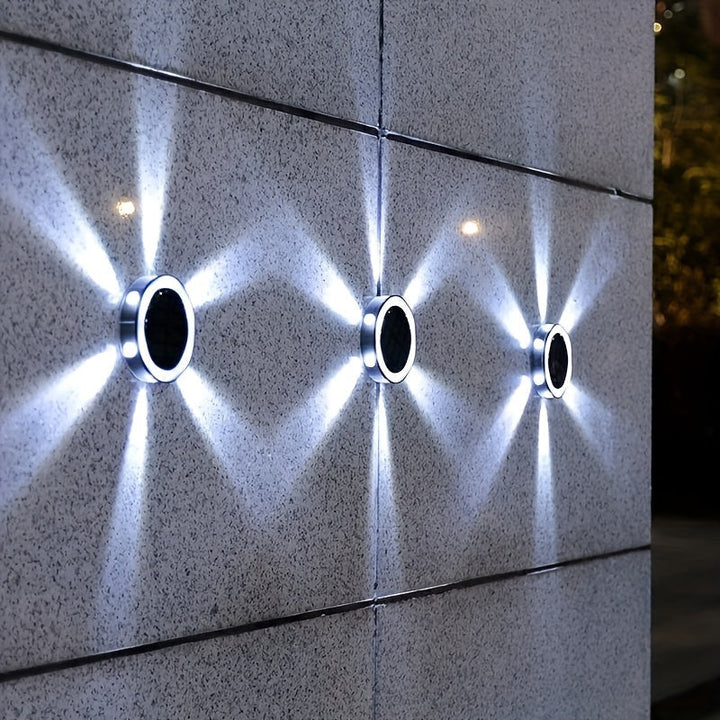 SolarGlow – 6 LED Hagebelysning Utendørs | Luvikno
