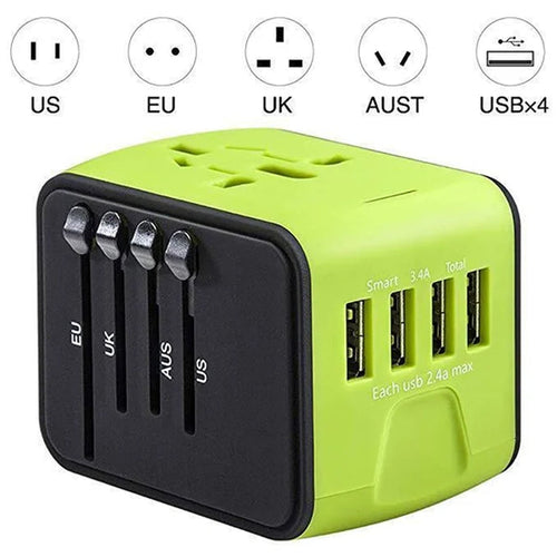 Luvikno | Universal Smart Travel Adapter Spenningsomformer