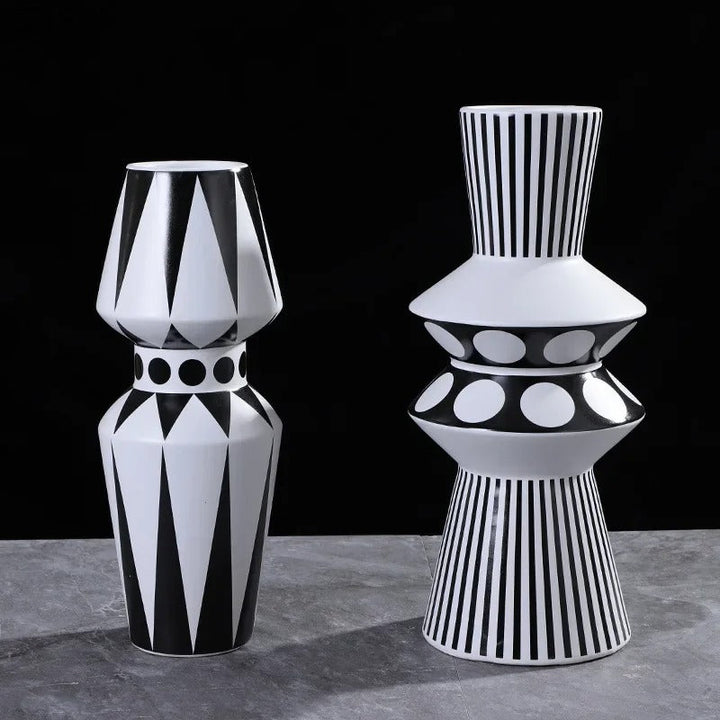 Moderne geometriske vase Luvikno