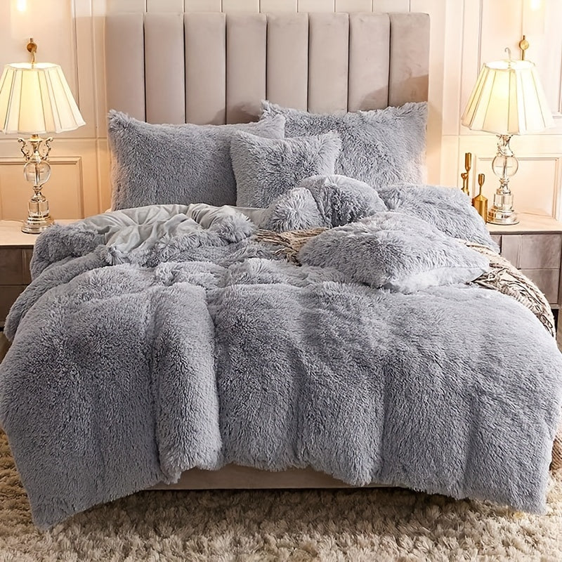 Luvikno | Ultra Soft Plush Duvet Cover Set with Zipper - Luksus & Komfort