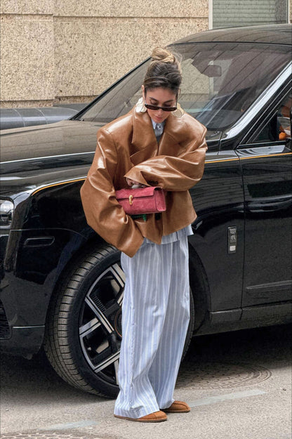 Luvik | Tyylin PU-nahkajakki