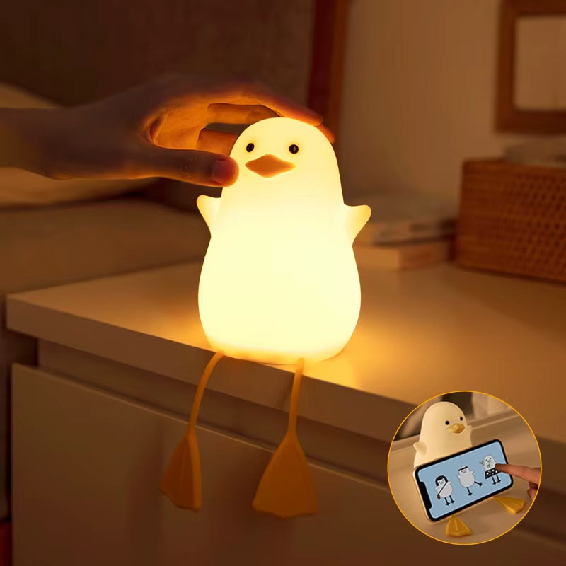 Charming Duck Soft Glow LED Skrivebord Lampe | Luvikno