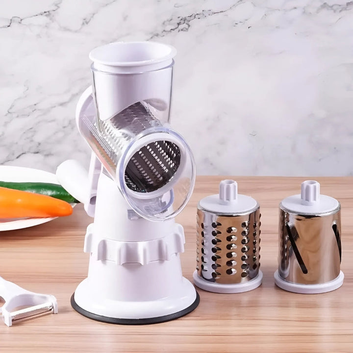 VeggieMaster Slicer - Håndholdt grønnsaksskjærer med 3 blader Luvikno