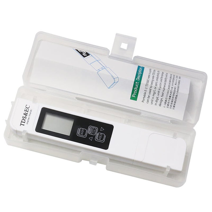 TDS Meter 3-i-1 Digital Vannkvalitet Tester | Luvikno