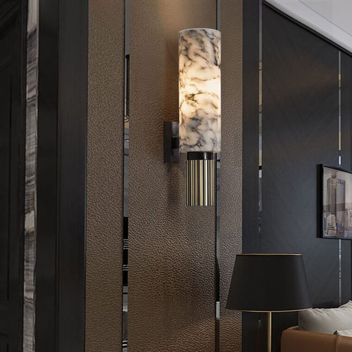 Luvikno | Stylish Marmor Vegglampe - For Luksuriøst og Atmosfærisk Interiør