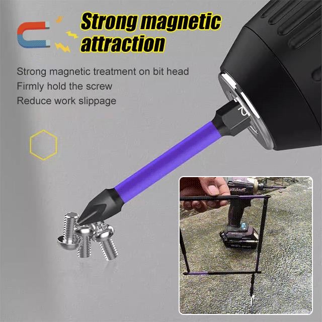 Ultimate magnetisk bitssett (6-delers) | Luvikno