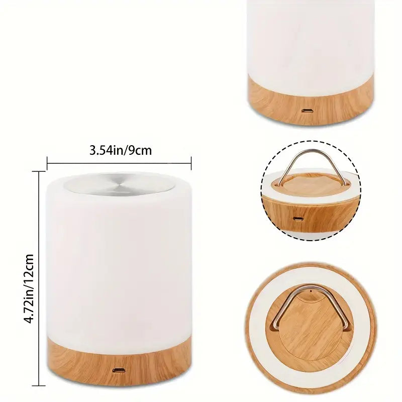 Luvikno | Dimbar LED Nattlampe med Modern Design og Fargeforandring