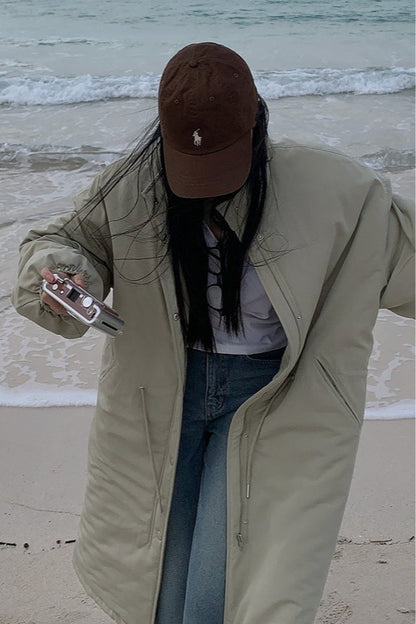 Luvik | Fit Pitkä Puffer-takki