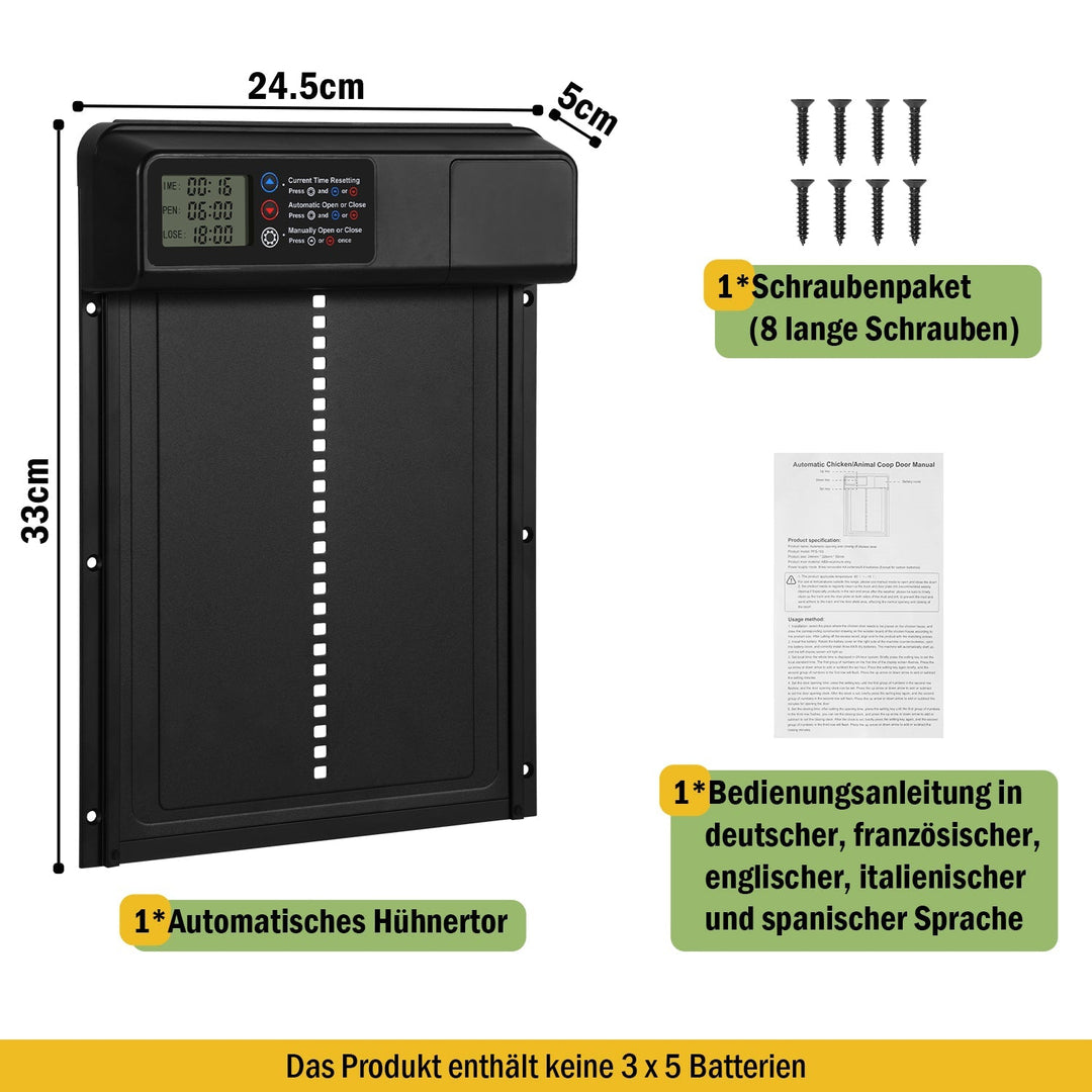 Kylling klaff automatisk timer | Luvikno