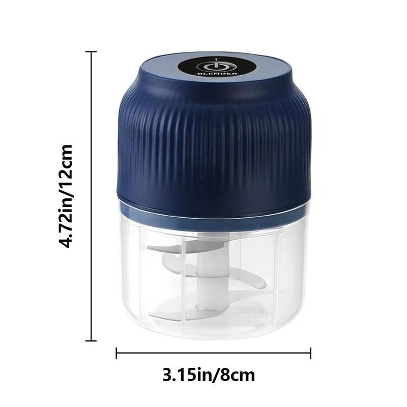 Elektrisk Mini Hakkemaskin USB Oppladbar | Luvikno