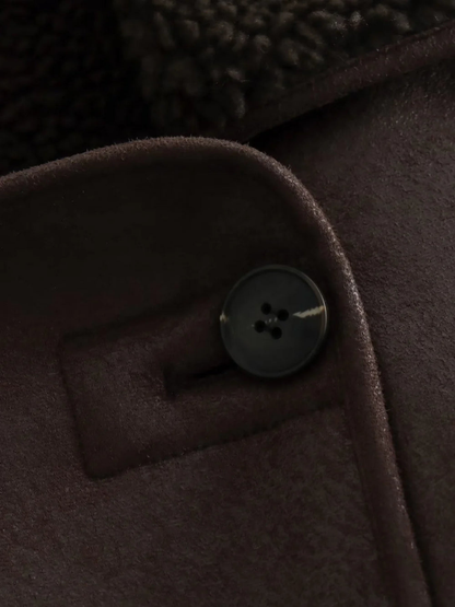 Luvik | Keinonahka lämmin takki