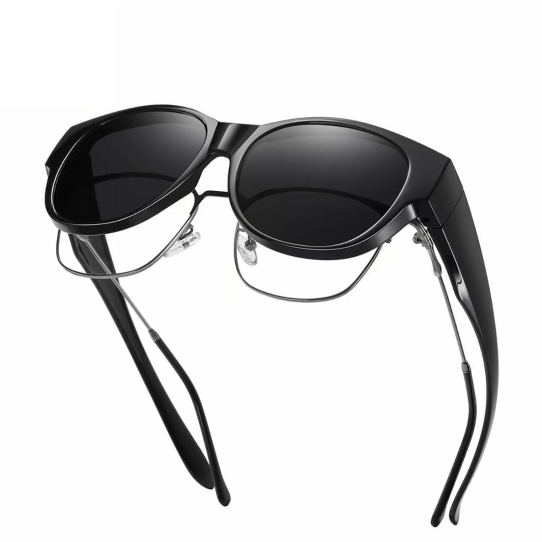 Oversized Cat-Eye Solbriller UV400 Polarized | Luvikno