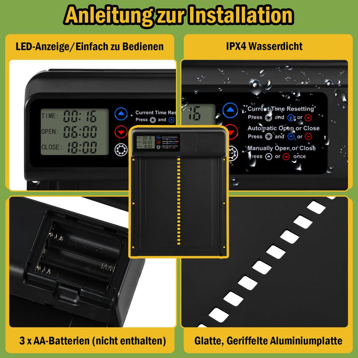 Kylling klaff automatisk timer | Luvikno