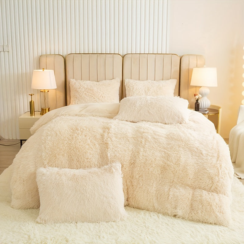 Luvikno | Ultra Soft Plush Duvet Cover Set with Zipper - Luksus & Komfort