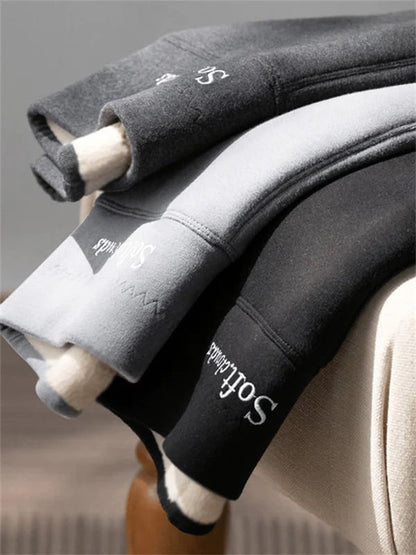 Luvik | Naisten talvihousut fleece - Lämpimät leggingsit muotoilutehoilla