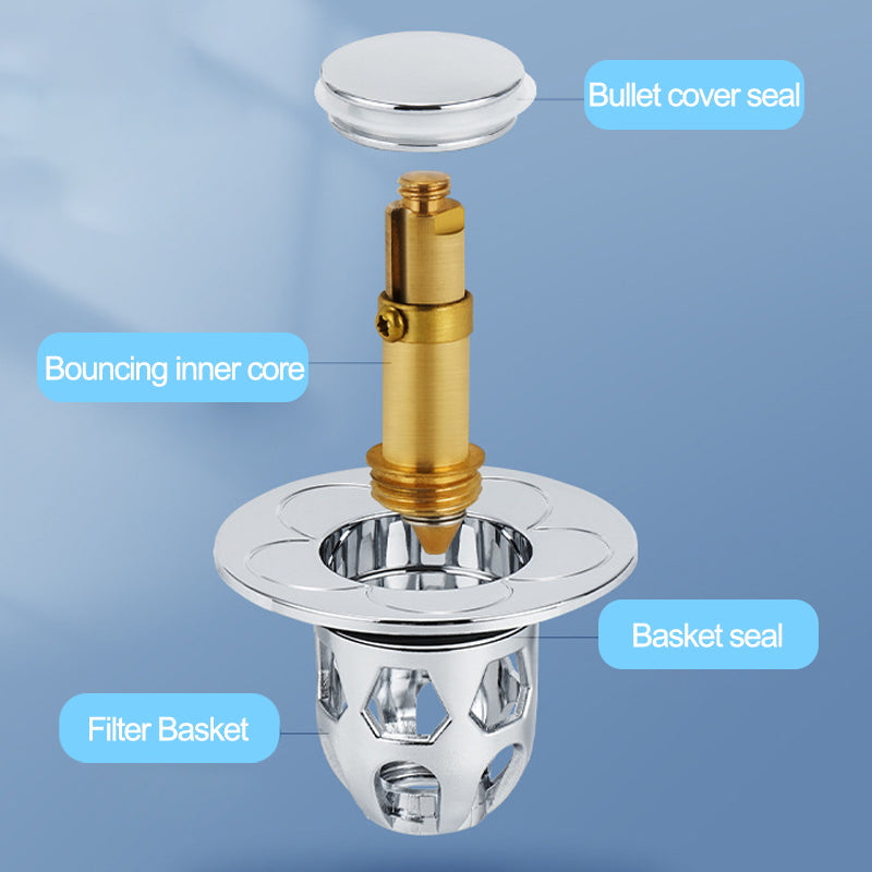 Press-Pop Vask Drenering Stopper | Luvikno