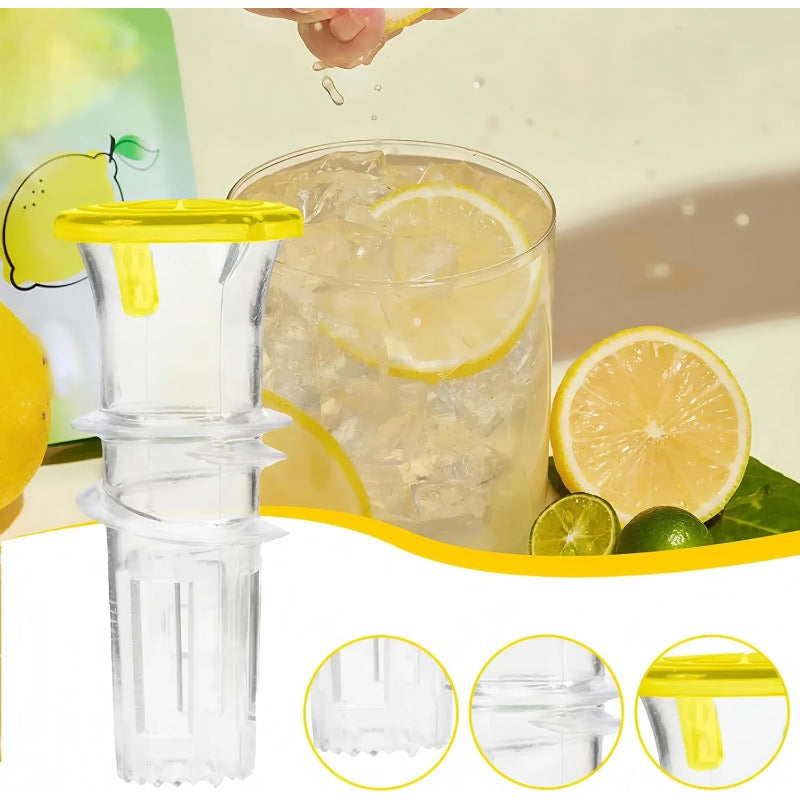 Bærbar manuell sitrusjuicer skål