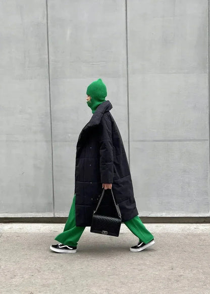 Luvik | Ylihkokokoinen pystykaulustakki