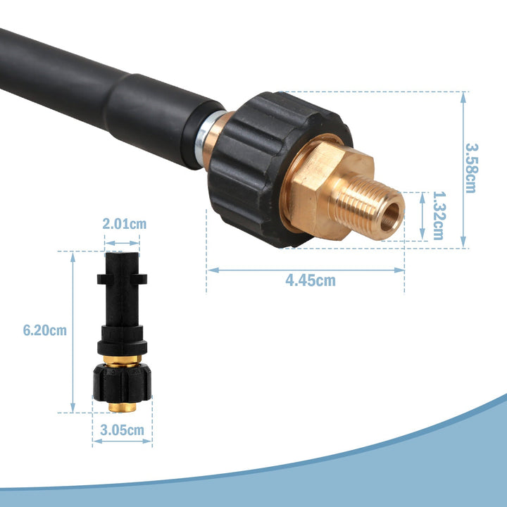 Rør rengjøringsslange 10m-30m 180 bar | Luvikno