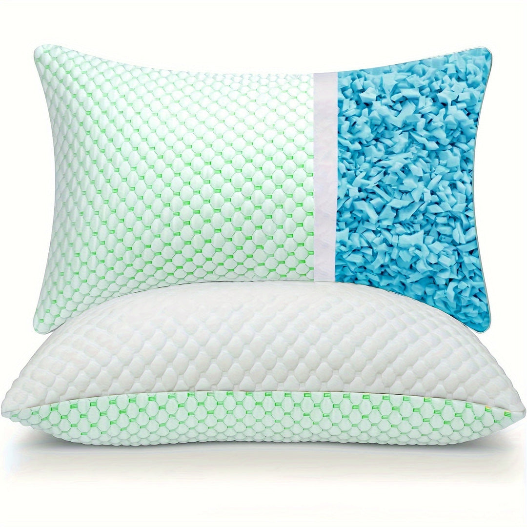 Luvikno | ChillPillow Breeze - Kjølende minneskumpute med bambuskappe
