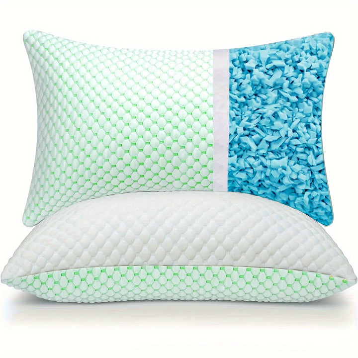 Luvikno | ChillPillow Breeze - Kjølende minneskumpute med bambuskappe