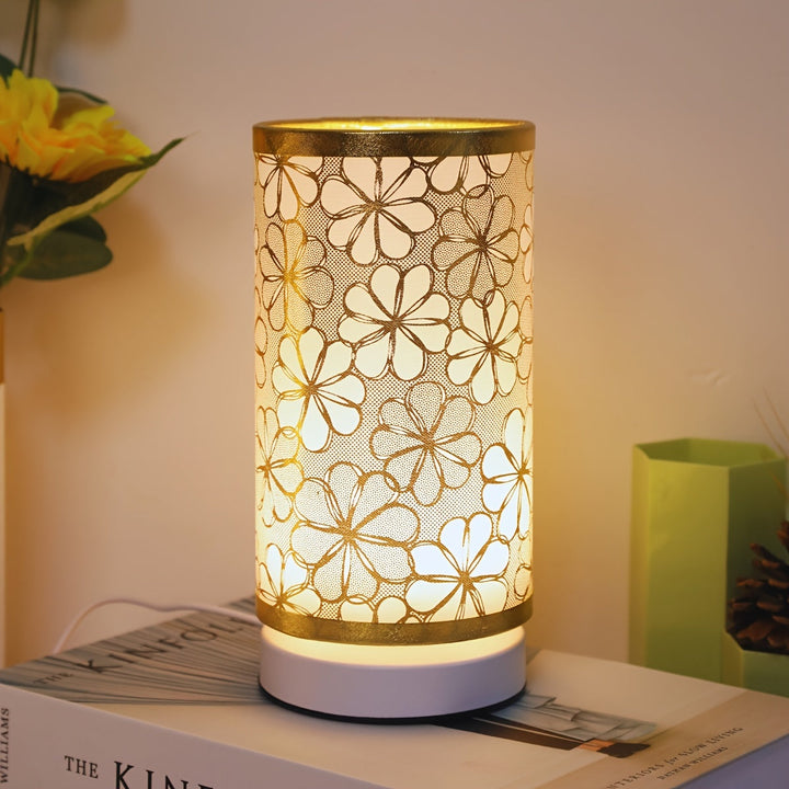 ModernLicht – Opplyst USB Bordlampe i Sylinder Luvikno