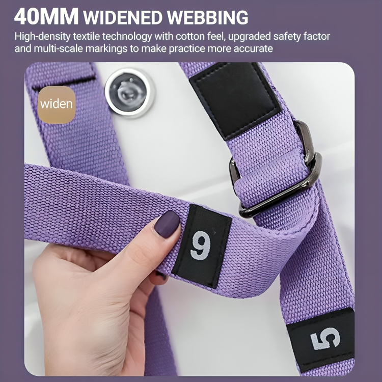 Luvikno | LuxAura AeroStretch Aerial Yoga Rope | Høy-kvalitets, fleksibel tau for opphengt yoga med optimal støtte og komfort
