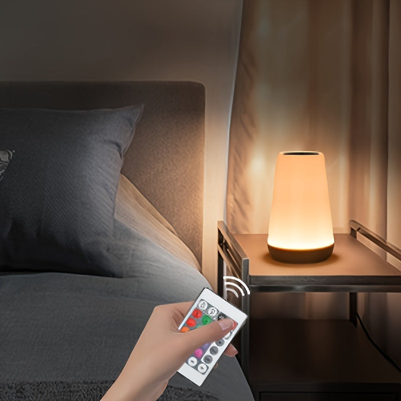 SpaceGlow – Trådløs LED Nattlampe med Timer Luvikno