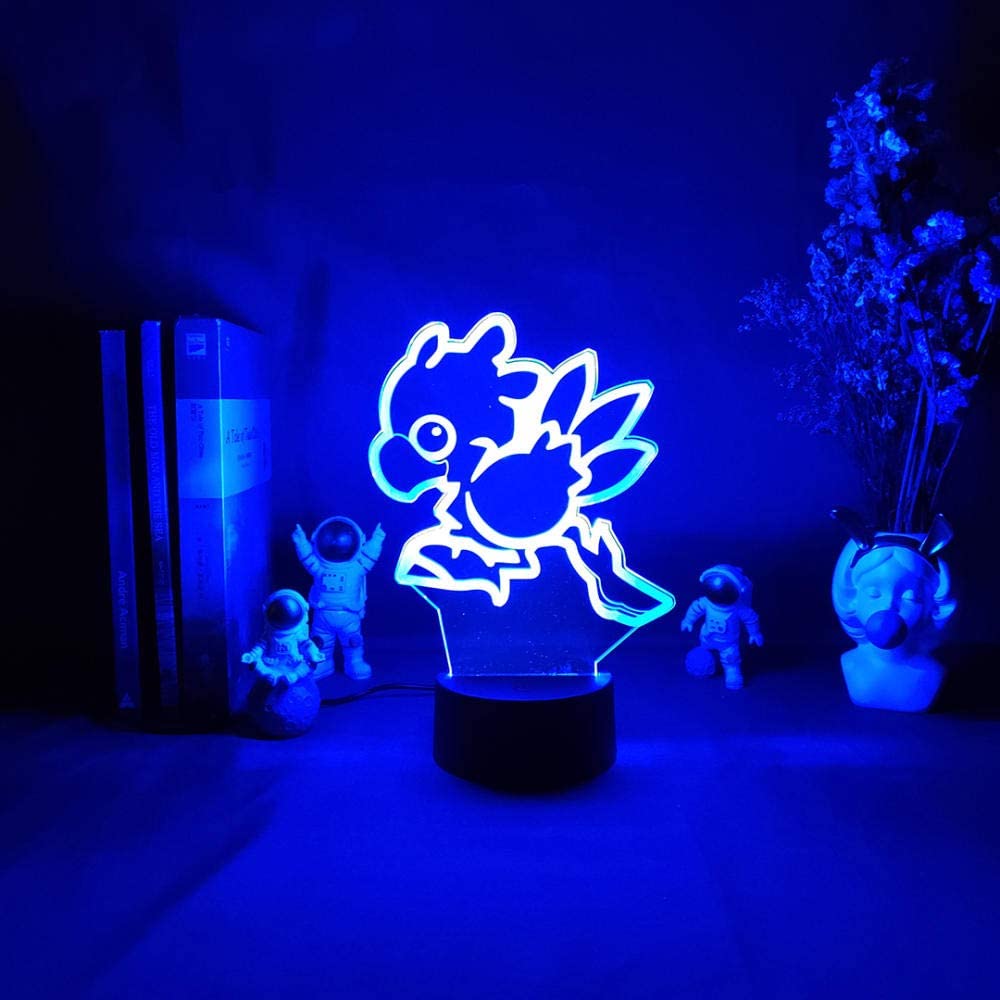 Luvikno | Magisk 3D-lampe for fantasyelskere – Forvandle rommet ditt