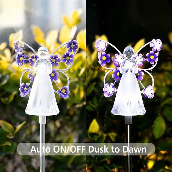 Luvikno | 👼Vanntette Solar Engel-lampe
