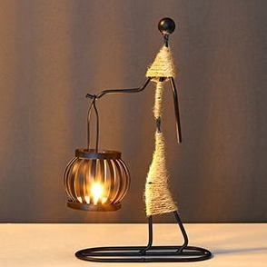 Retro Elegant Lysestake for Interiør Luvikno