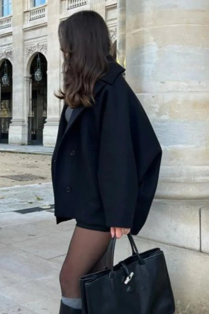 Luvik | Fit Lyhyt Villa Sekoite Takki