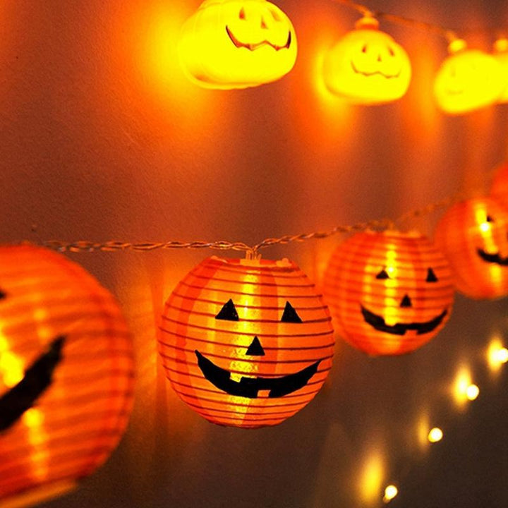 Luvikno | PumpkinBlaze Lyskjeder — Forvandle Halloween-kvelden din til et magisk hav av lys som fanger alles blikk!