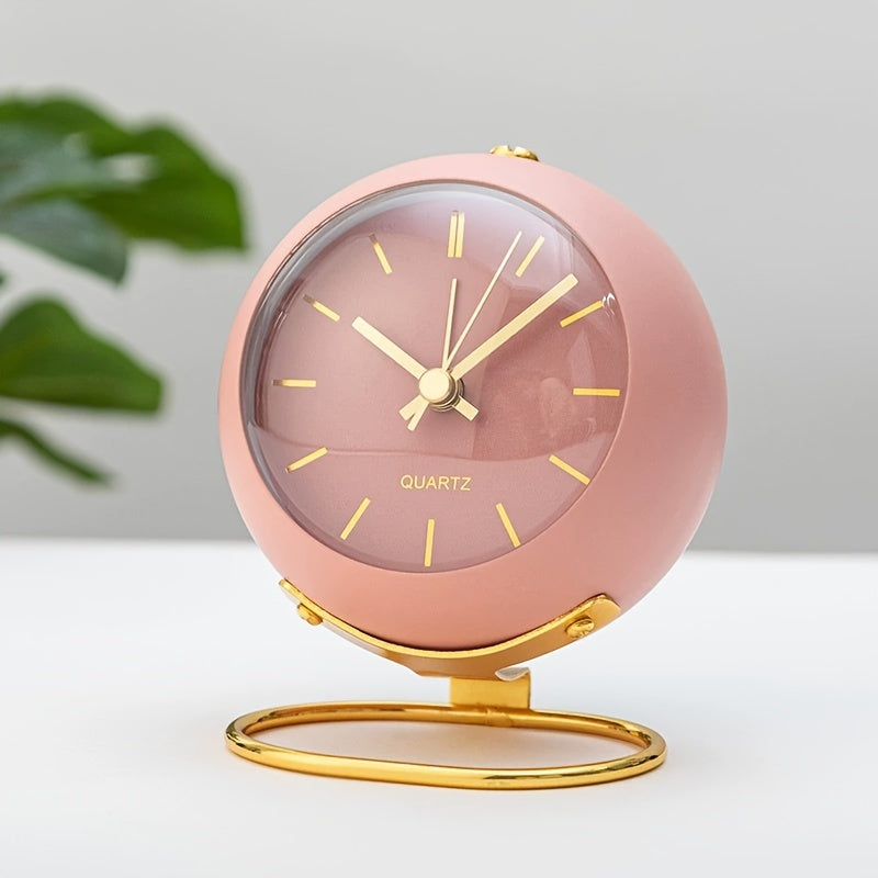 TimelessBell – Retro Analog Vekkerklok med Stillegående Bevegelse | Luvikno