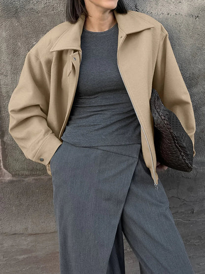 Luvik | Yksinkertainen Vetoketjusaikapaita