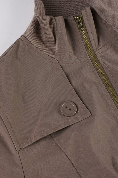 Luvik | Ruskea Bomber-takki