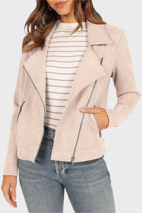 Luvik | Nukka Cropped Bikerjakke