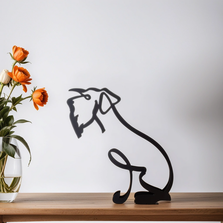 Abstract hundeskulpturer - CanineArt Luvikno