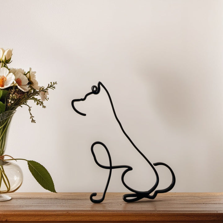 Abstract hundeskulpturer - CanineArt Luvikno