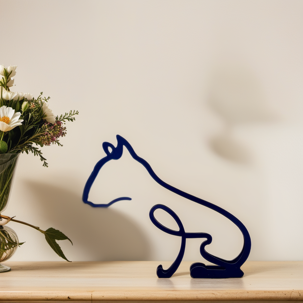 Abstract hundeskulpturer - CanineArt Luvikno