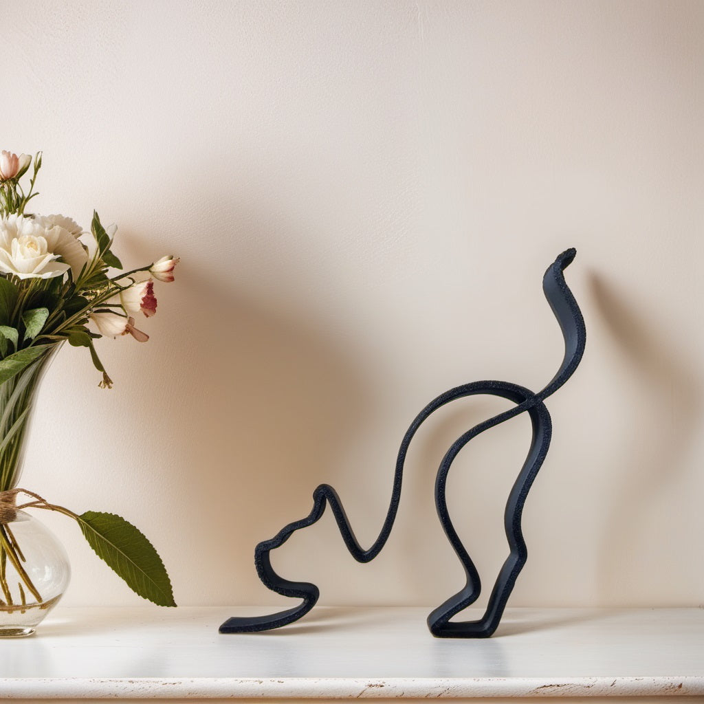 Abstract hundeskulpturer - CanineArt Luvikno