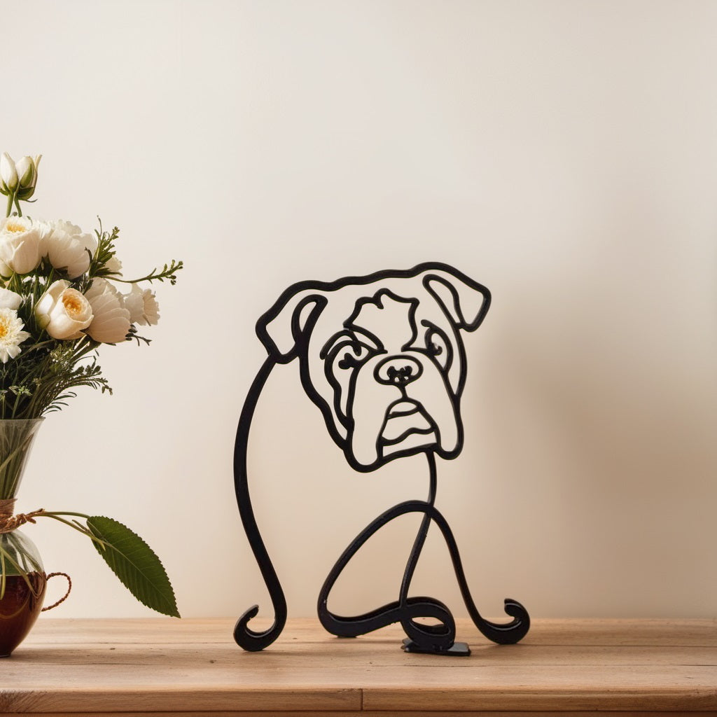 Abstract hundeskulpturer - CanineArt Luvikno