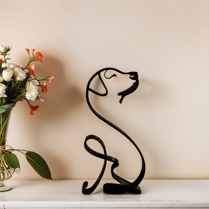 Abstract hundeskulpturer - CanineArt Luvikno