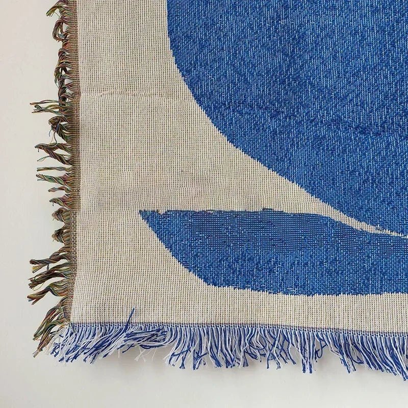 Abstract Tapestry Kastepledd for Koselig Hjem Dekor | Luvikno